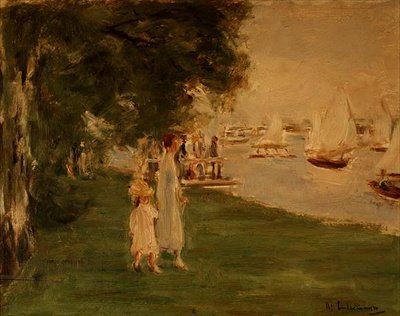 Závod jachet od Max Liebermann