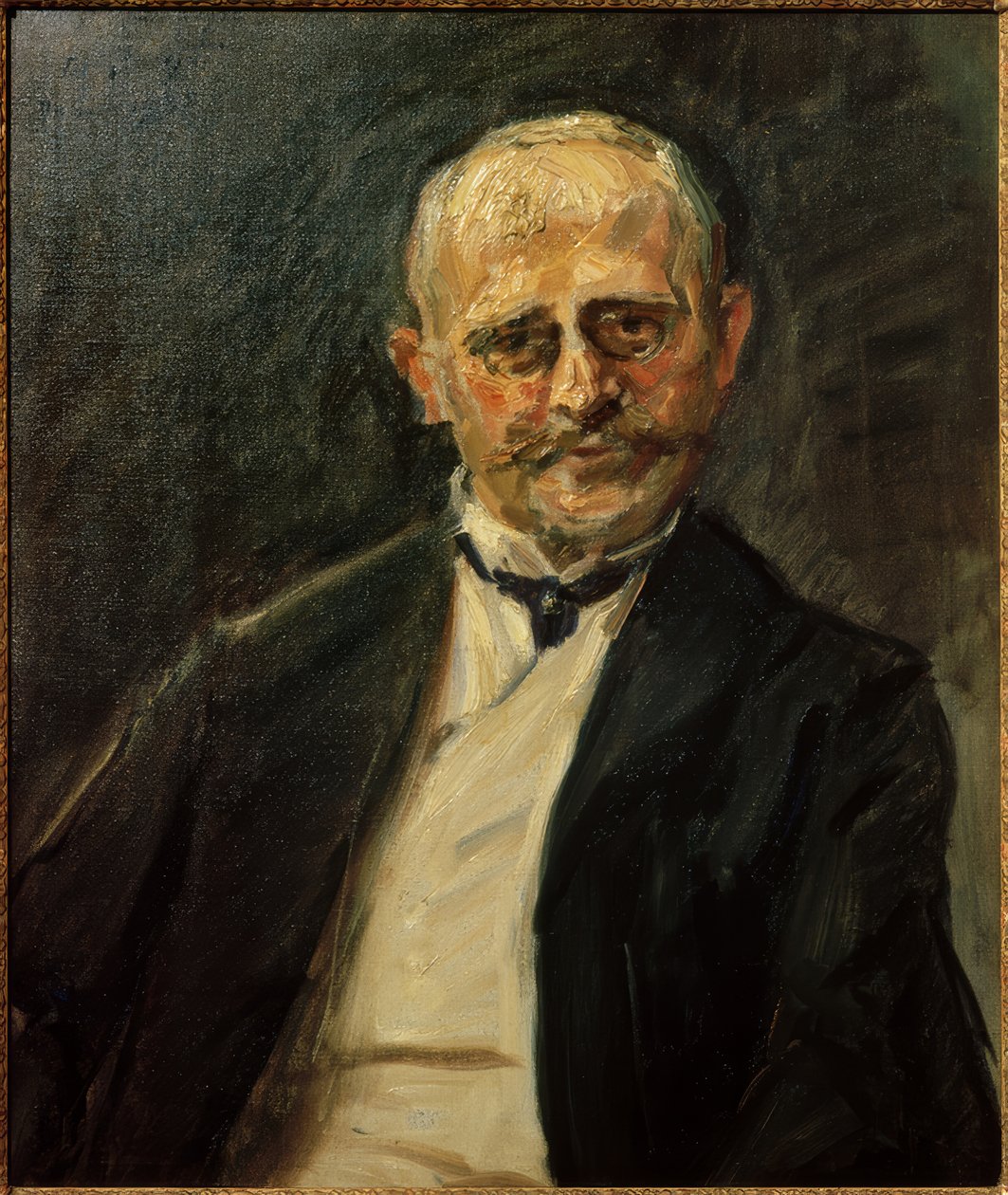 Portrét Hanse Rosenhagena od Max Slevogt