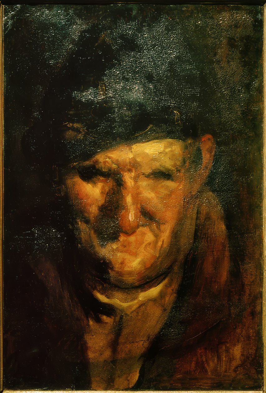 Hlava farmáře od Max Slevogt