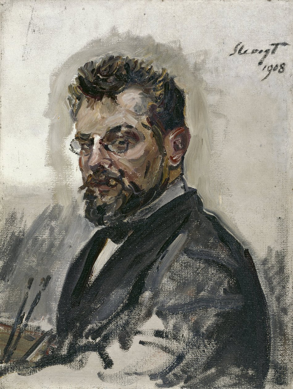 autoportrét od Max Slevogt