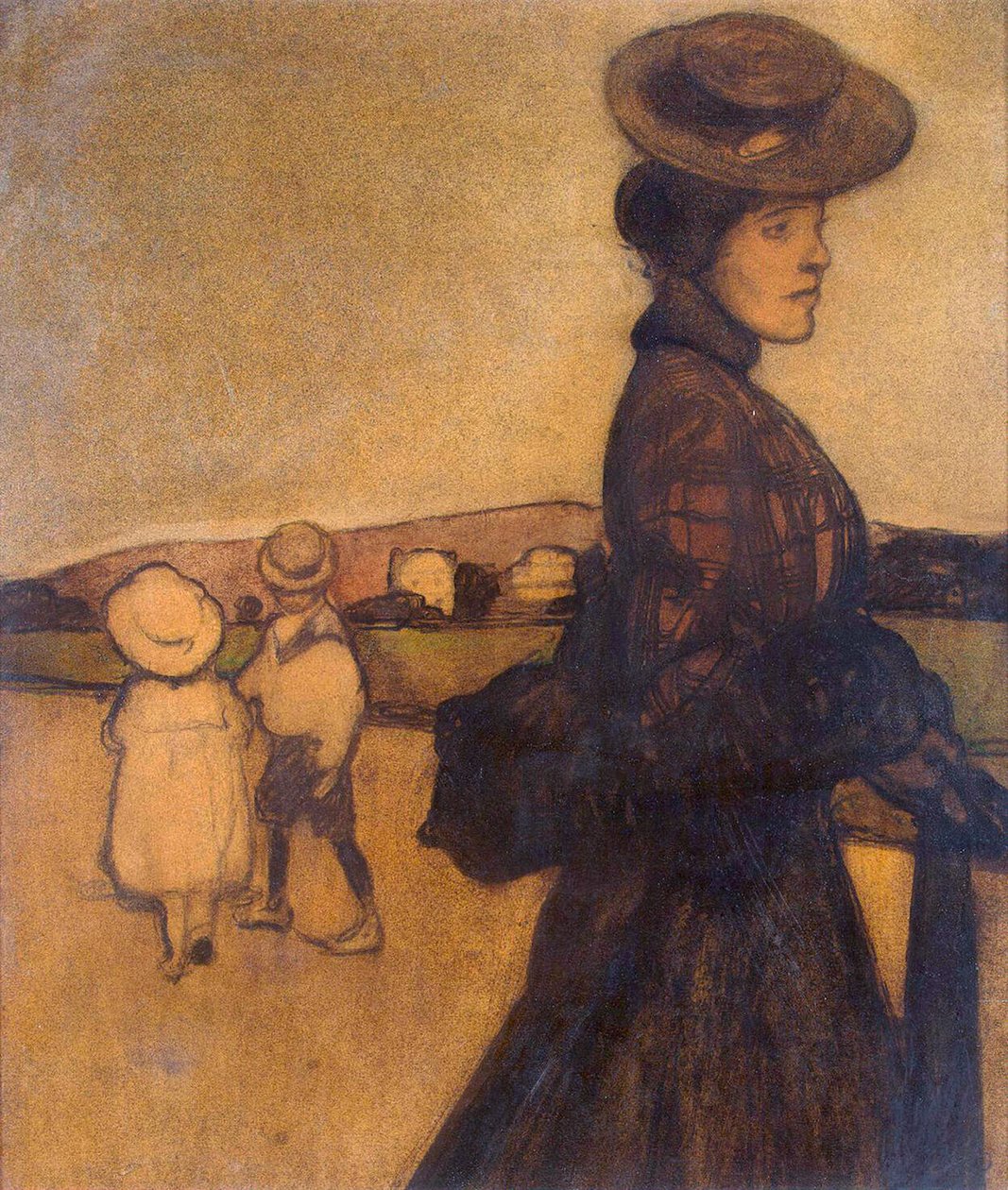 Guvernérka, c1901-1902. od Maxime Dethomas