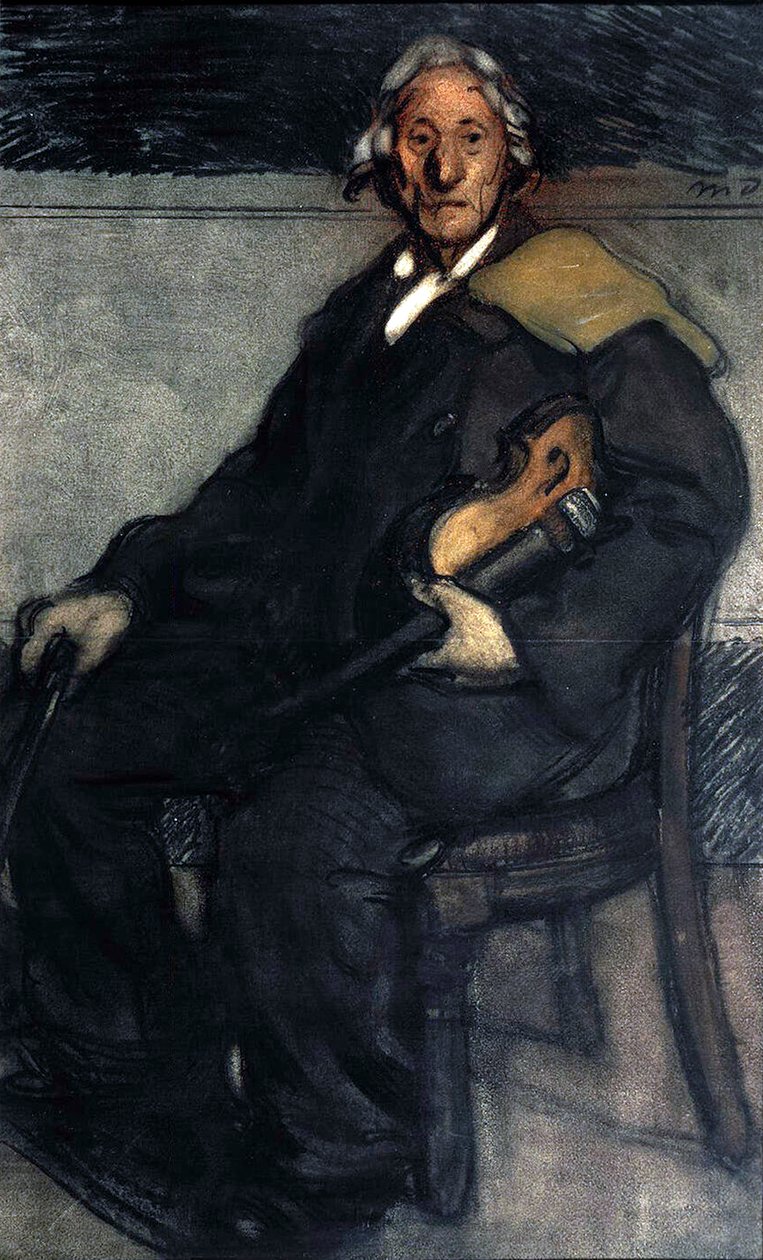Houslista, začátek 20. století. od Maxime Dethomas