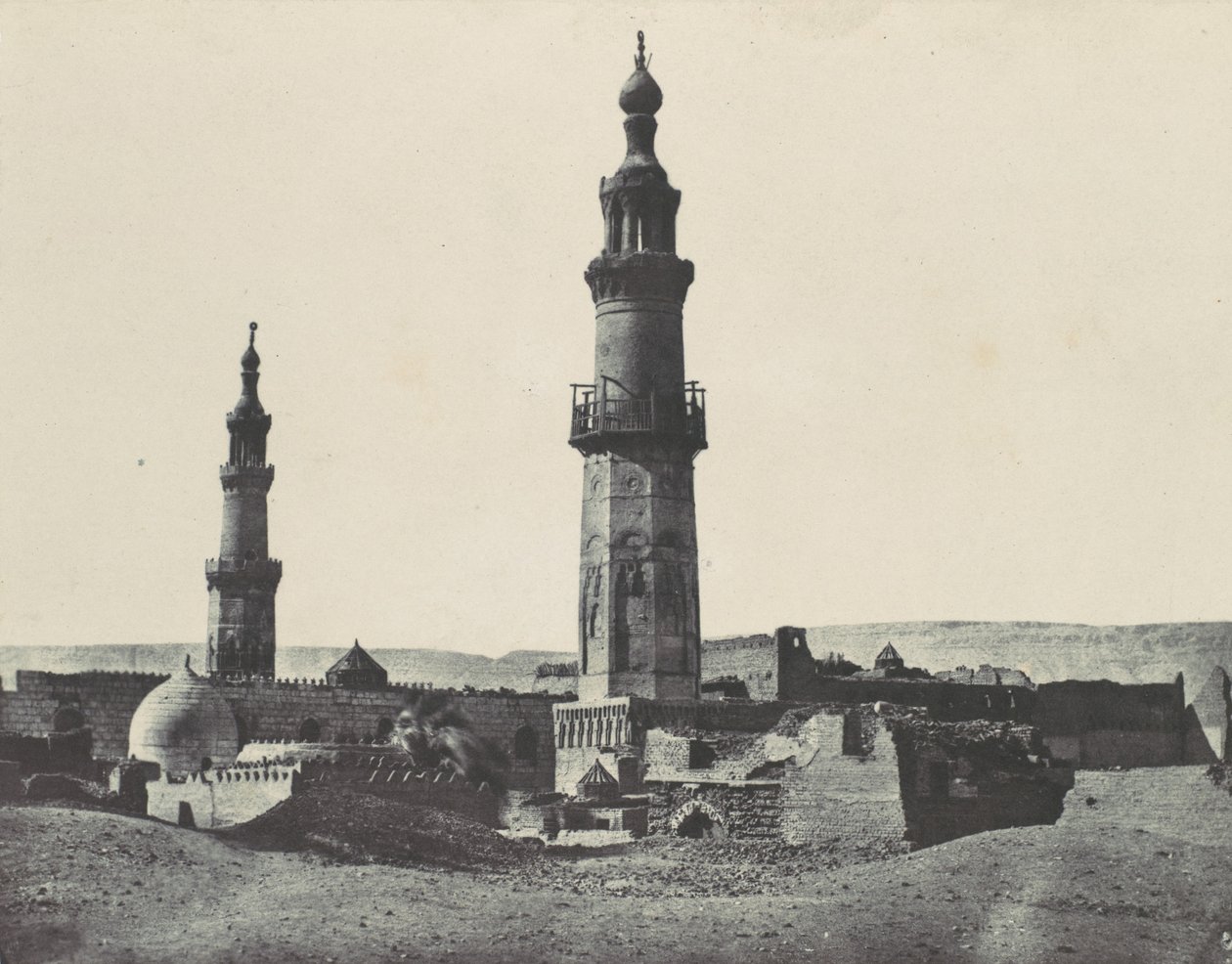 Horní Egypt. Girgeh. Mešita Ali-Bey, 1850. od Maxime Du Camp