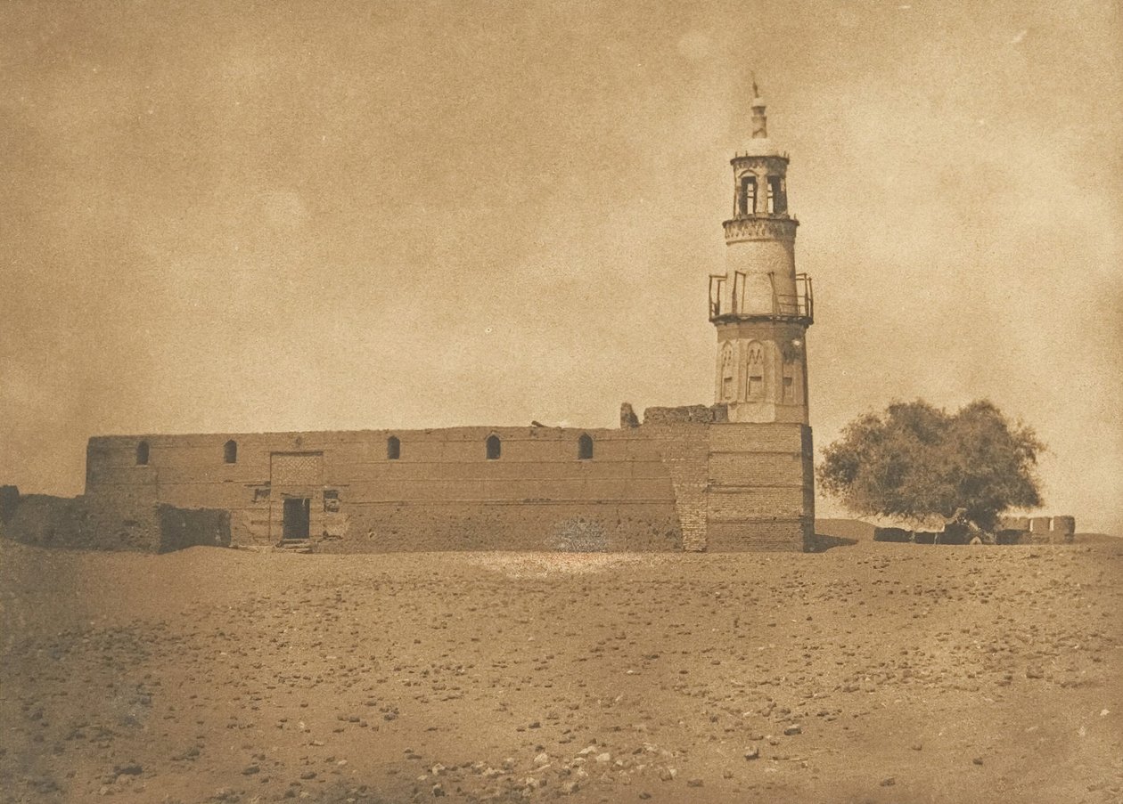 Mešita Haou Diospolis parva, 1849-50. od Maxime Du Camp