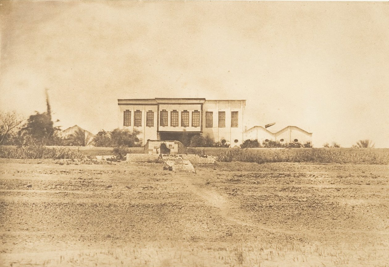 Palác Mehemet-Ali, v Esné, 1849-50. od Maxime Du Camp
