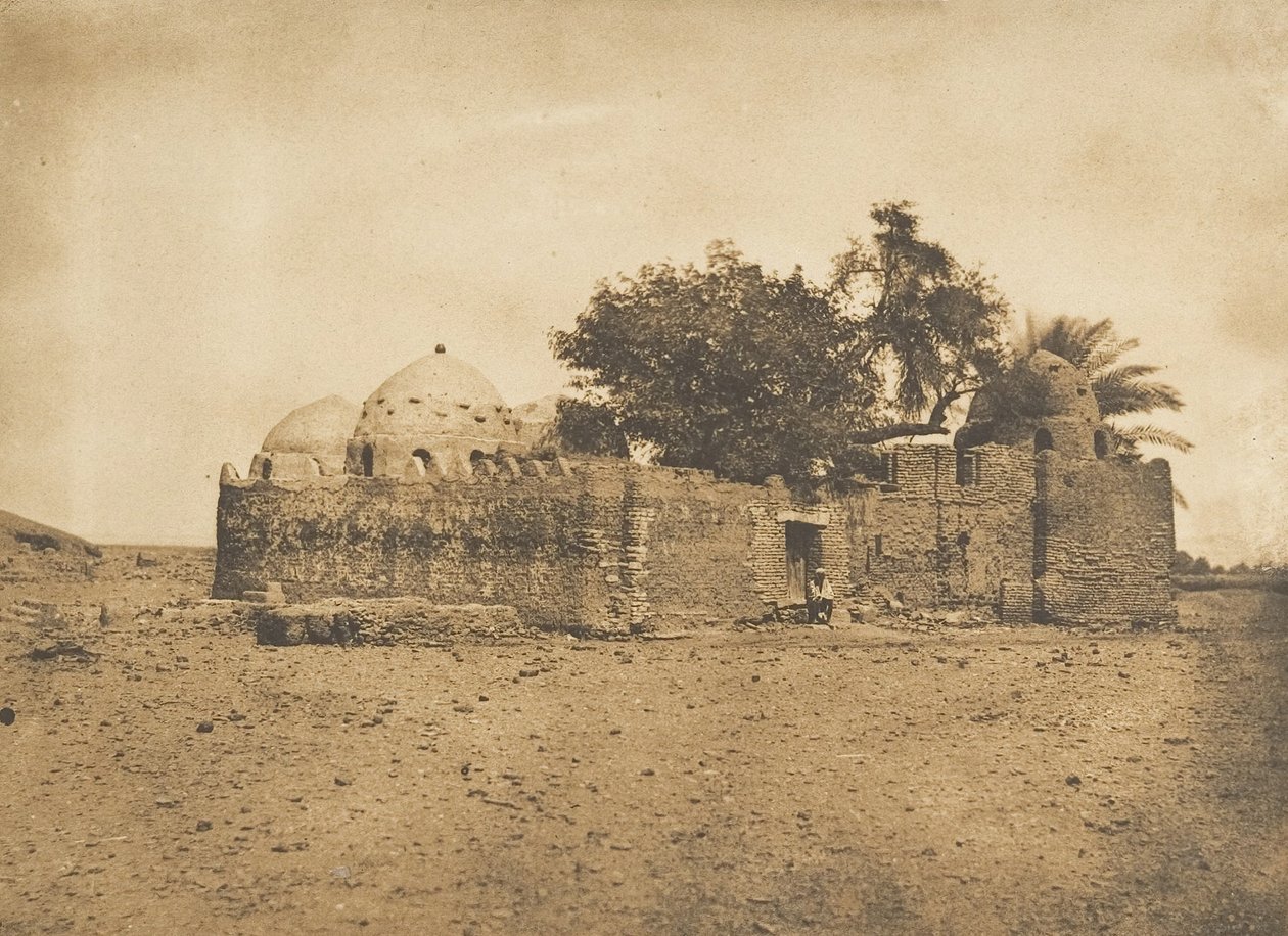 Hrobka Hadji-Abdallah-el-Marabout, v Hermentu, 1849-50. od Maxime Du Camp