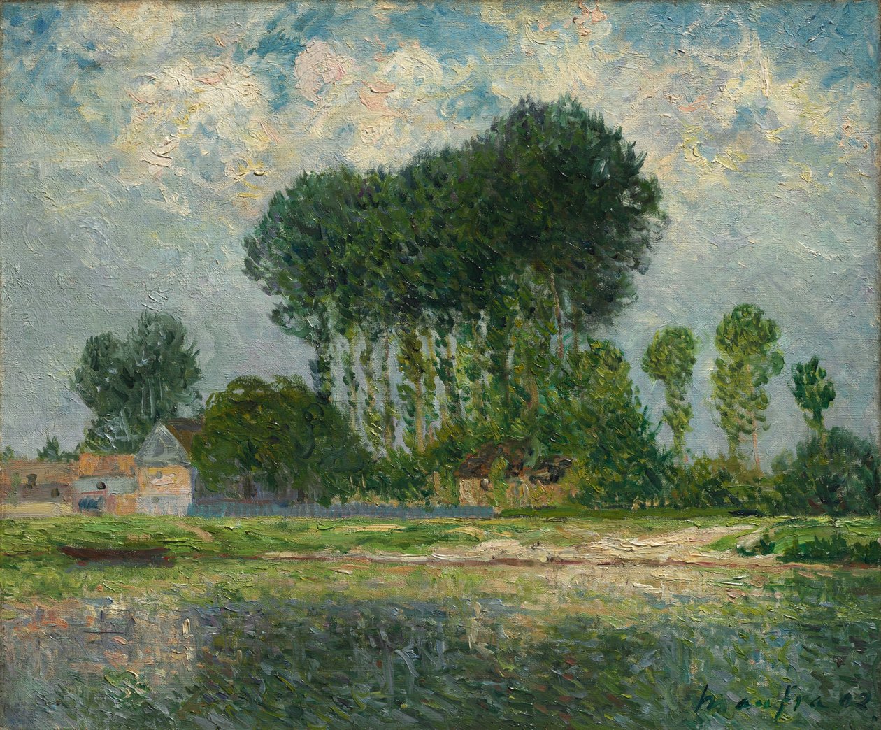 Řeka od Maxime Emile Louis Maufra