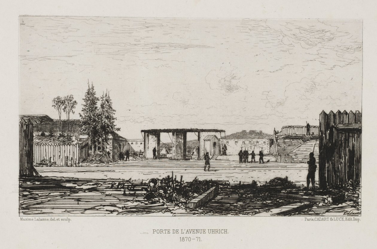 Porte du lavanse Ulrich. od Maxime Lalanne