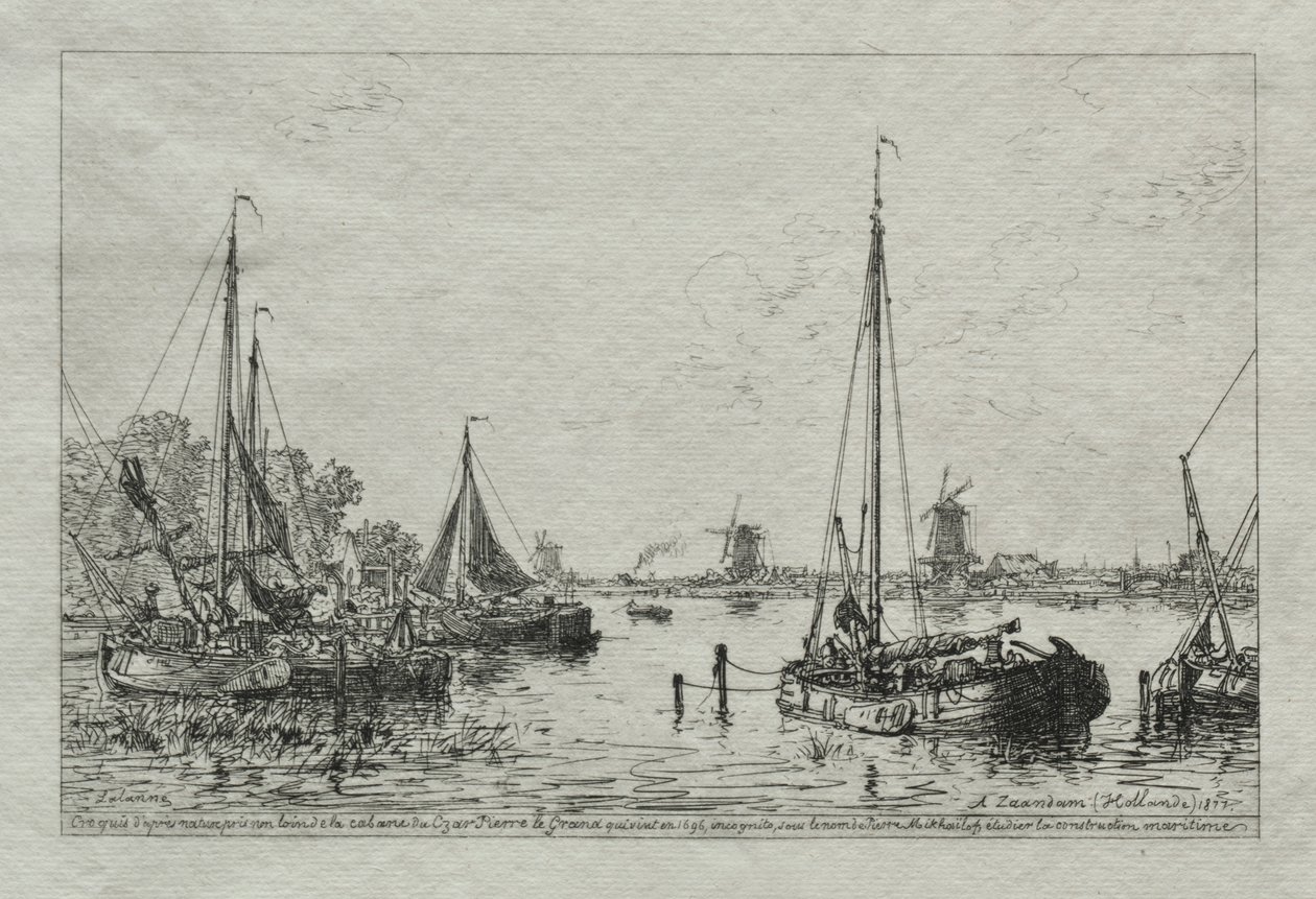 Skica z přírody, 1877. od Maxime Lalanne