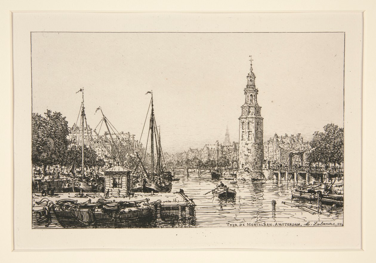 Tour de Montalban, Amsterdam (Montalban Tower, Amsterdam) od Maxime Lalanne