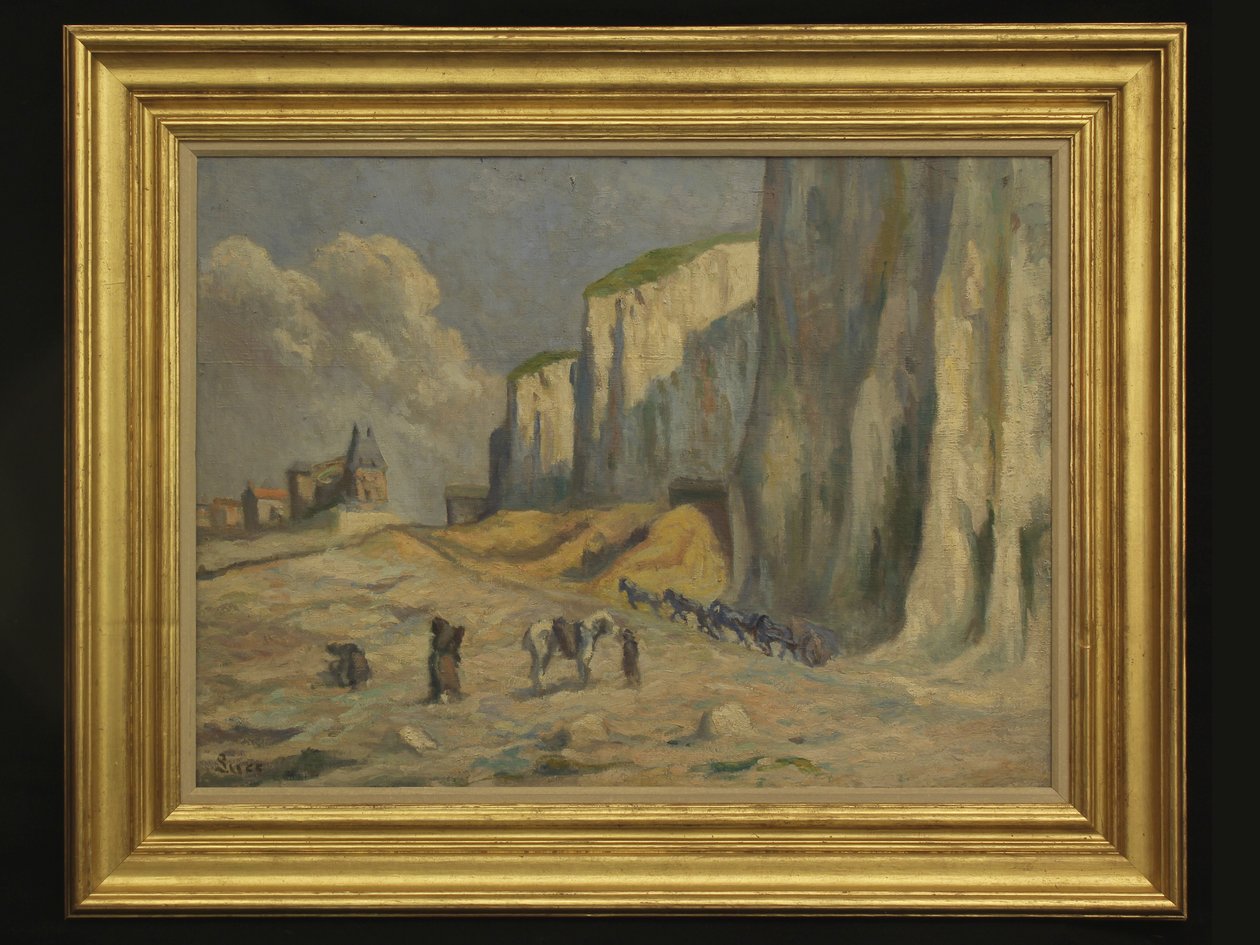 Francouzská plážová scéna od Maximilien Luce