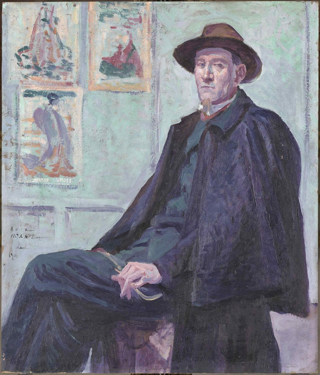 Portrét Félixe Fénéona, 1901. od Maximilien Luce