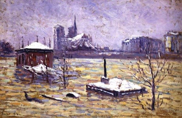 Povodeň od Maximilien Luce