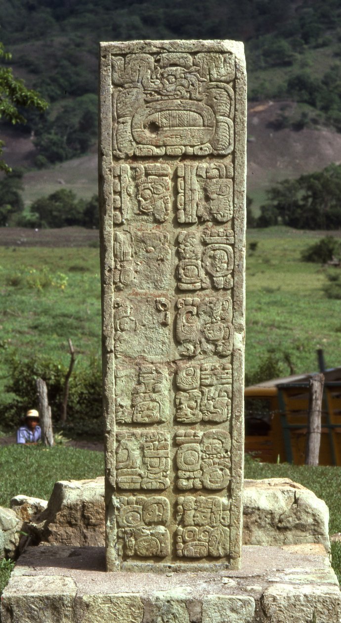 Copan Stela 6 od Mayan