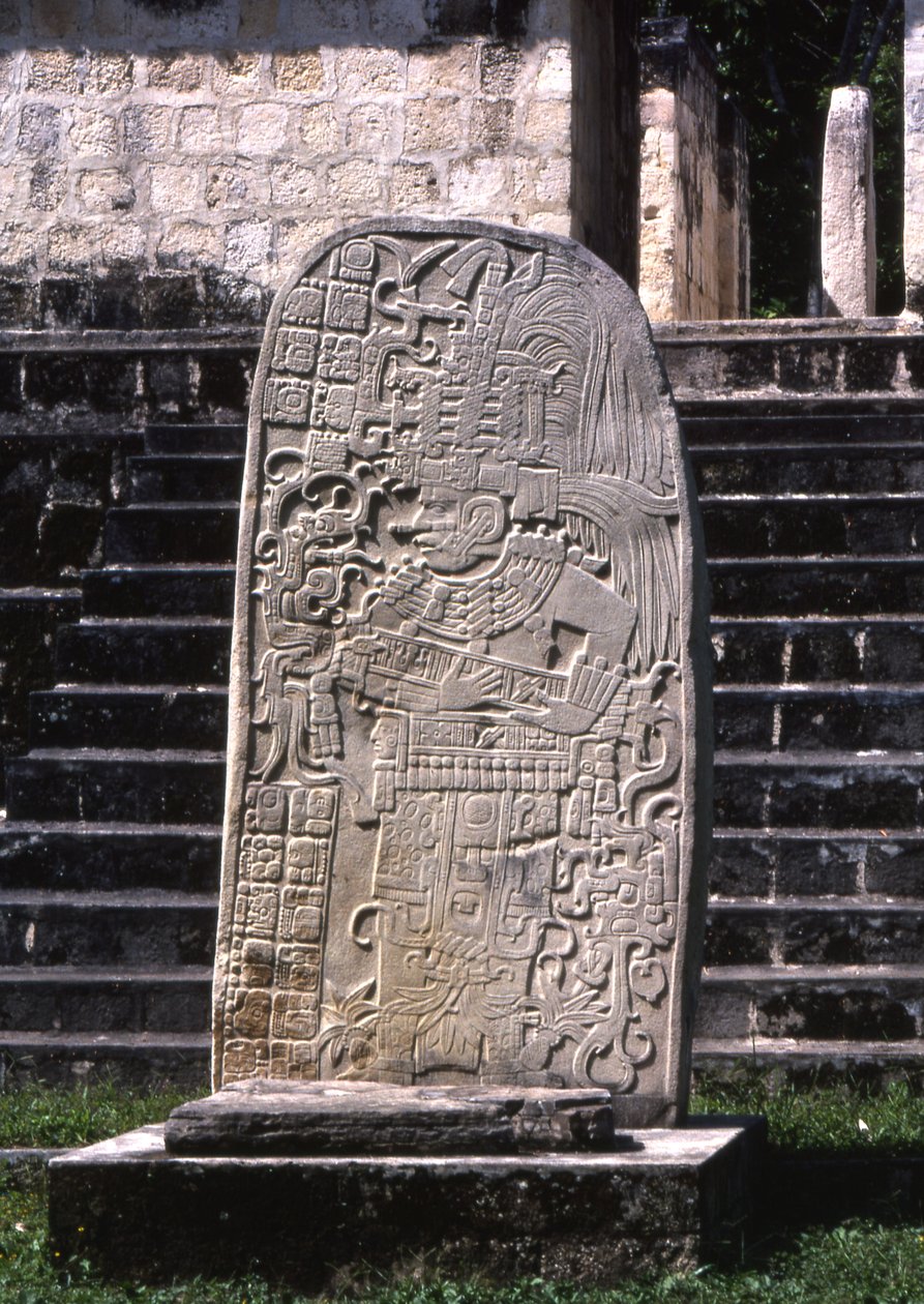 Seibal, Stela 10, Ultimate Classic Period, 849 našeho letopočtu od Mayan
