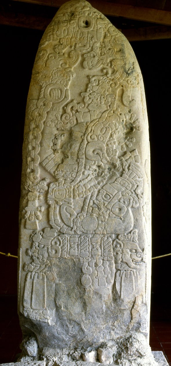 Tikal Stela 31, raně klasické období, 445 n. l. od Mayan