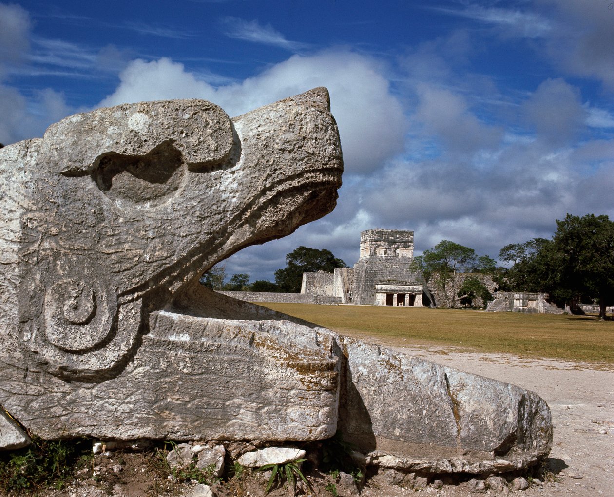 Socha a chrám jaguárů, 750-1200 od Mayan