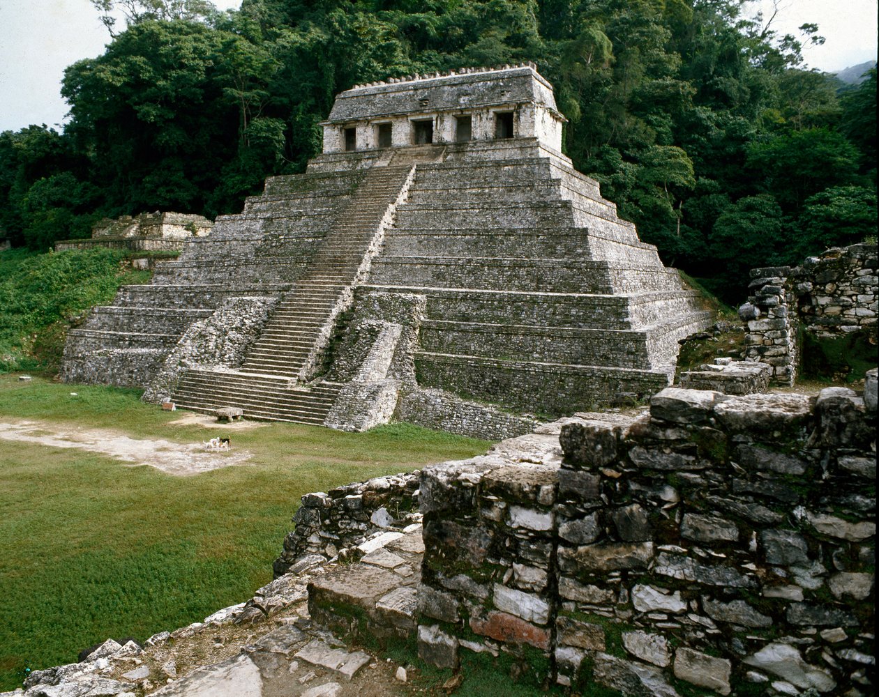 Chrám nápisů od Mayan