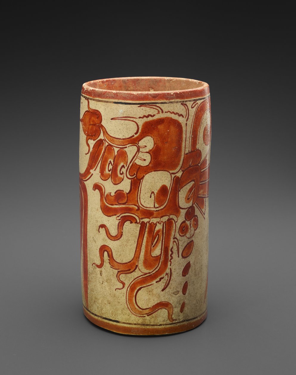 Nádoba, 600-900 AD (keramická) od Mayan Mayan