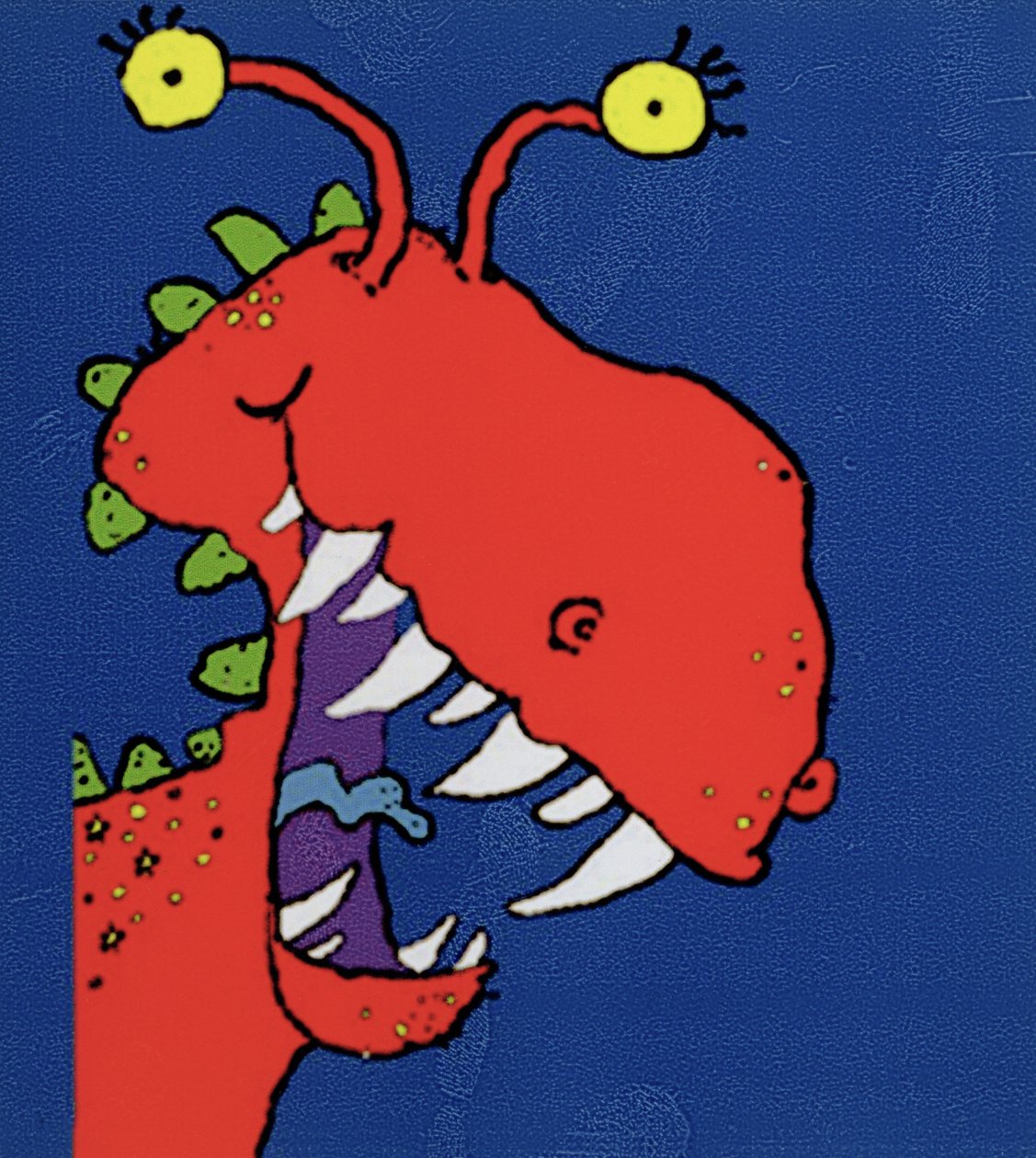 Red Monster, 1998 (inkoust na papíře) od Maylee Christie