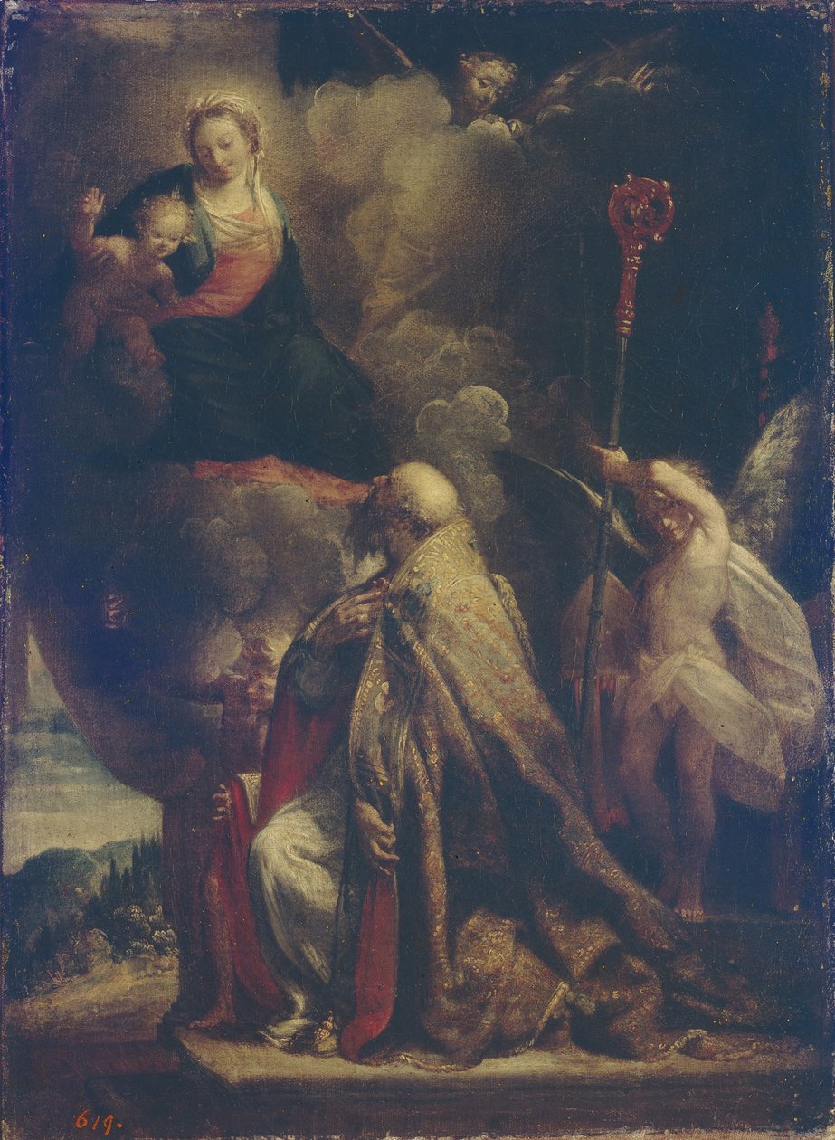 Vize svatého Jiří od Mazzucchelli