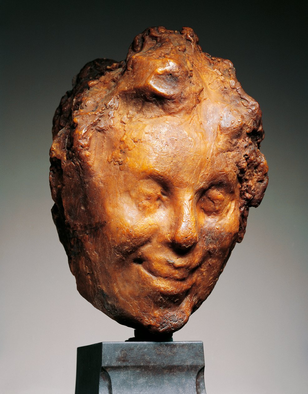 Rieuse (The Laughing Woman), Medardo Rosso (1858-1928) od Medardo Rosso