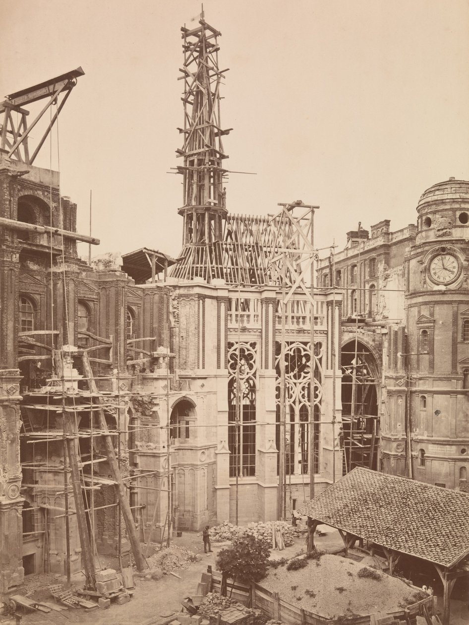 Obnova Sainte-Chapelle od Mederic Mieusement