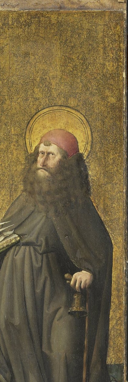 Svatý Antonius opat od Meester E.S. (circle of)