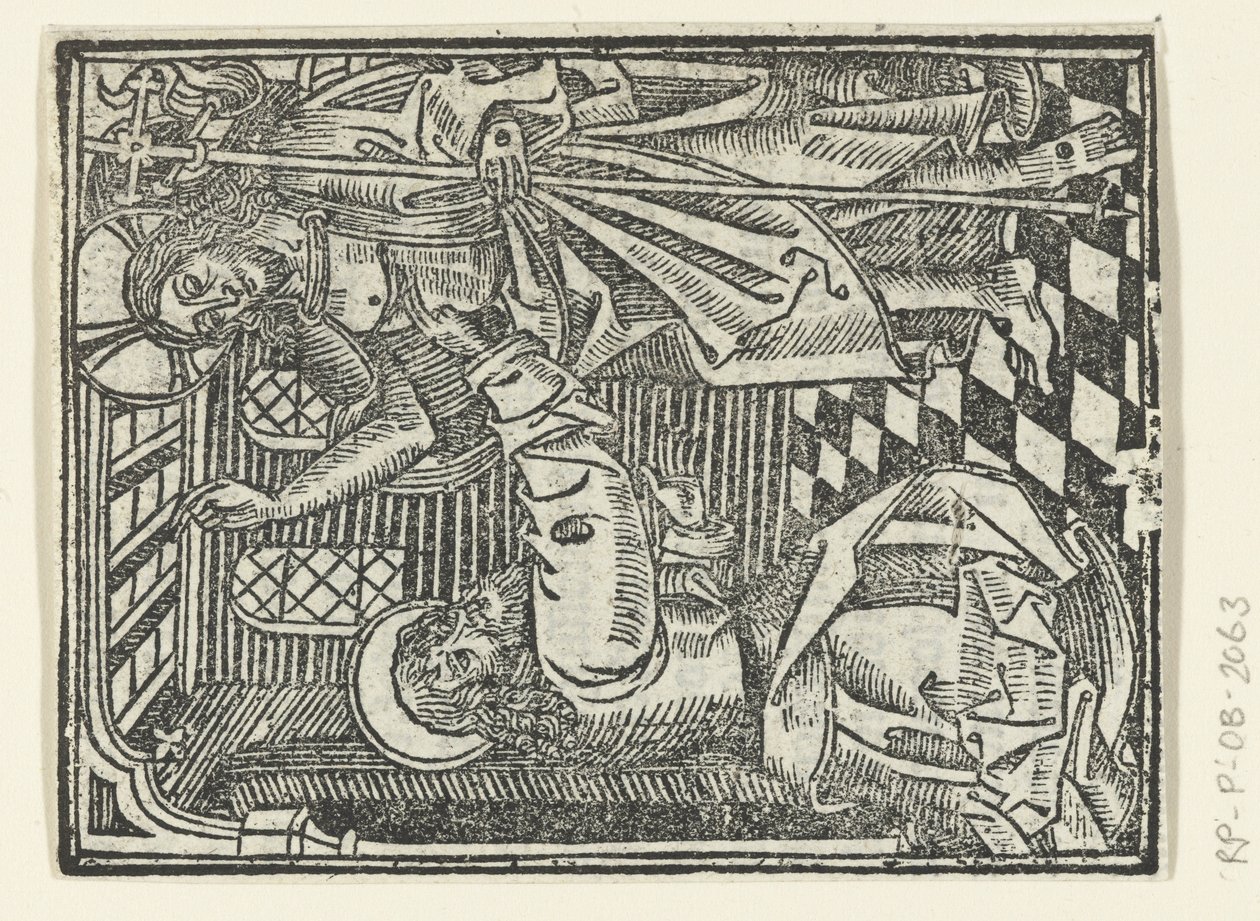Pochybující Tomáš od Meester van de Delbecq Schreiber Passie (attributed to)