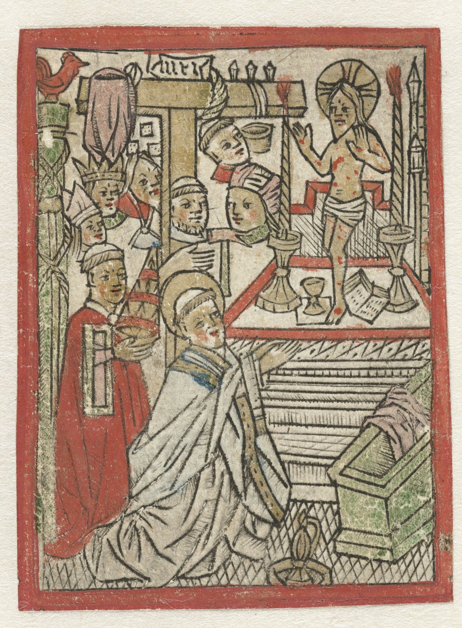 Pane van Gregorius od Meester van de H. Erasmus