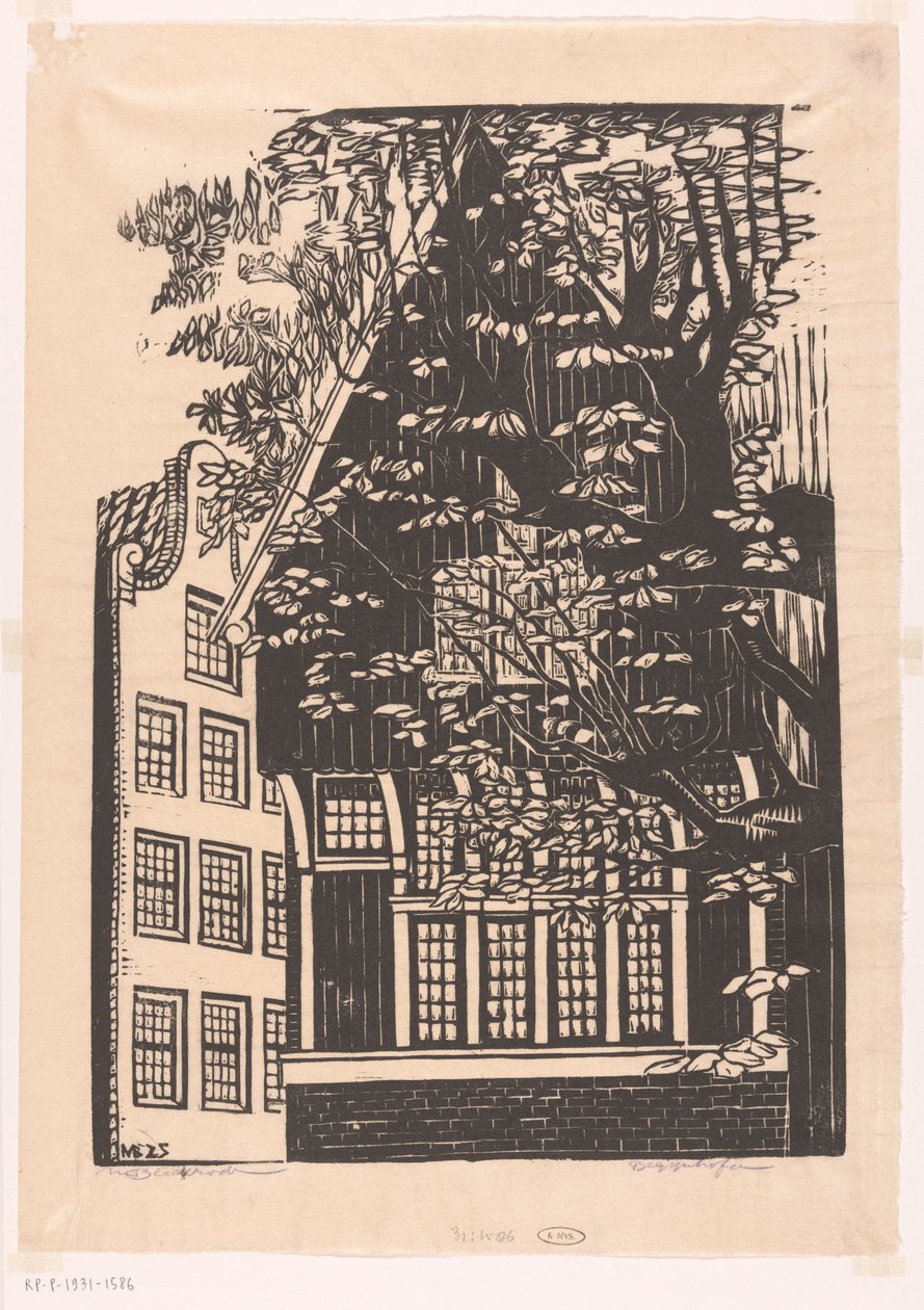 Začátek v Amsterdamu od Meijer Bleekrode (signed by artist)