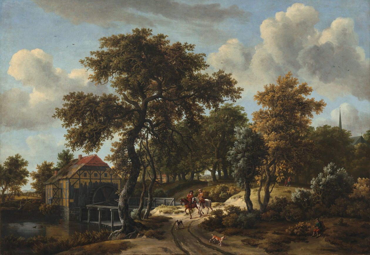 Cestovatelé, 166[2]. od Meindert Hobbema