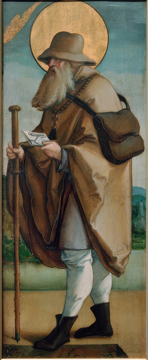 Svatý Jodokusi od Meister von Messkirch