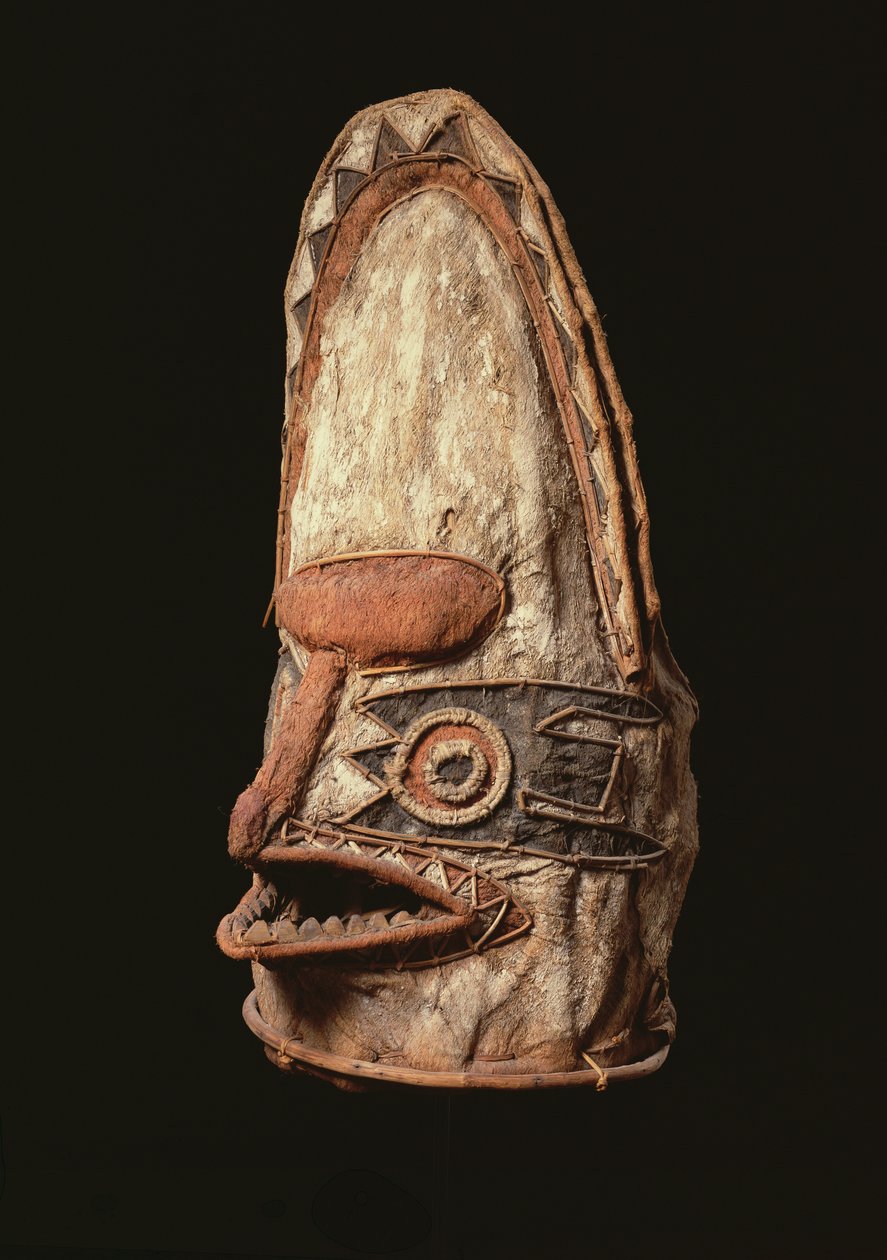 Ptačí maska od Melanesian