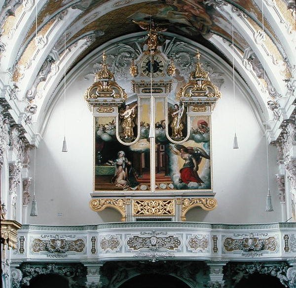 Varhany (dveře zavřené), 1625 od Melchior Heller