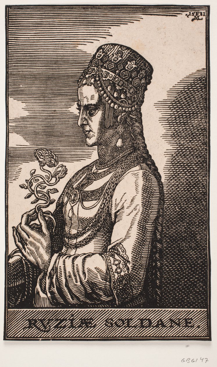 Sultana Ruzica od Melchior Lorck