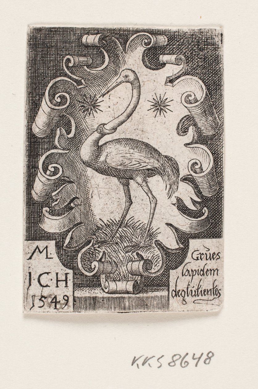 Jeřáb od Melchior Lorck
