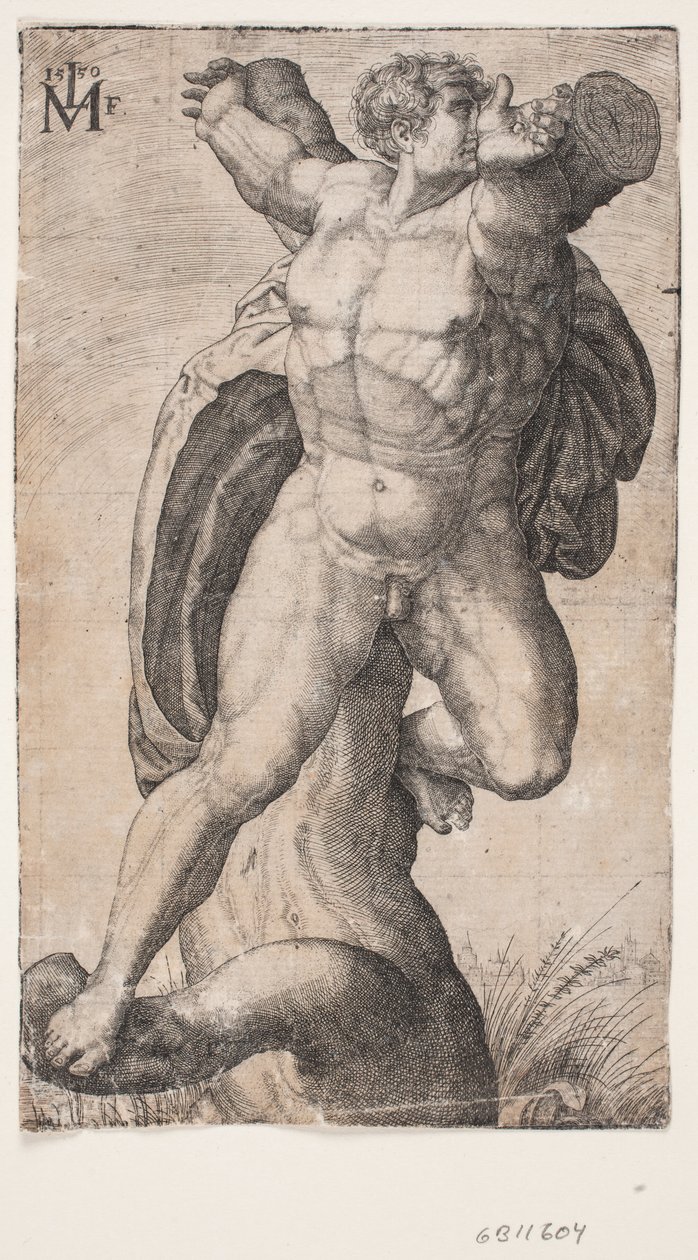 Ukřižovaný Haman od Melchior Lorck