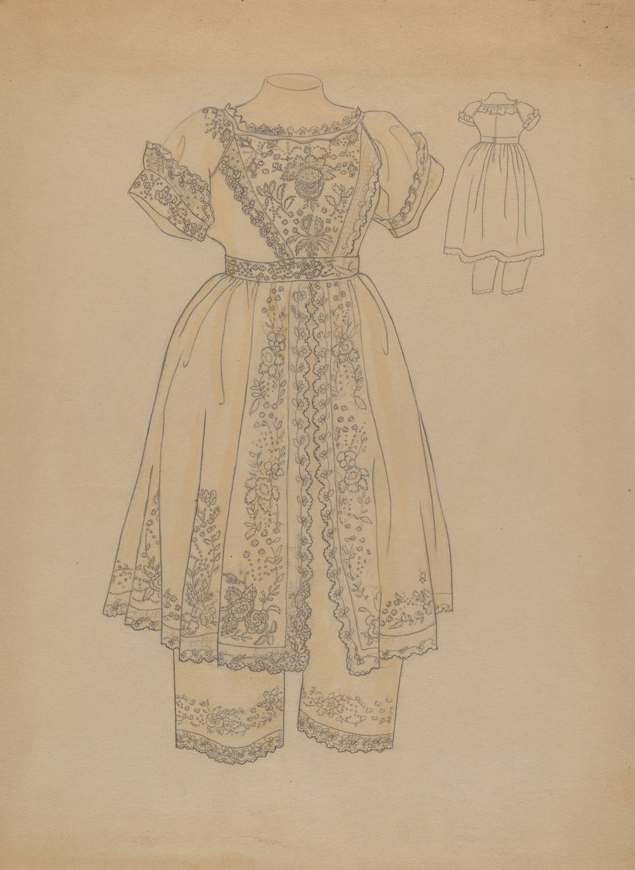 Dětské šaty, c. 1936. od Melita Hofmann