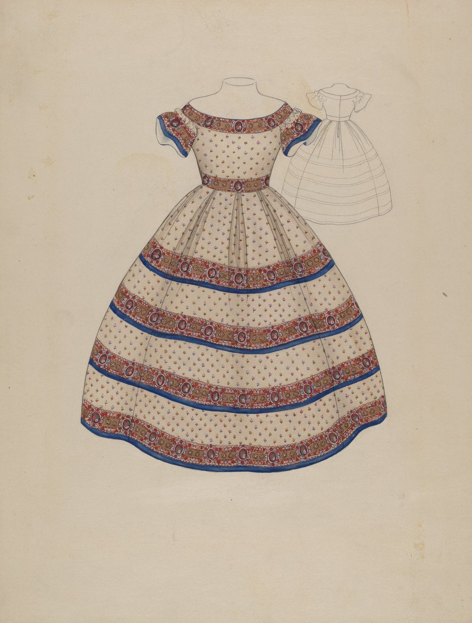 Dětské šaty, c. 1936. od Melita Hofmann