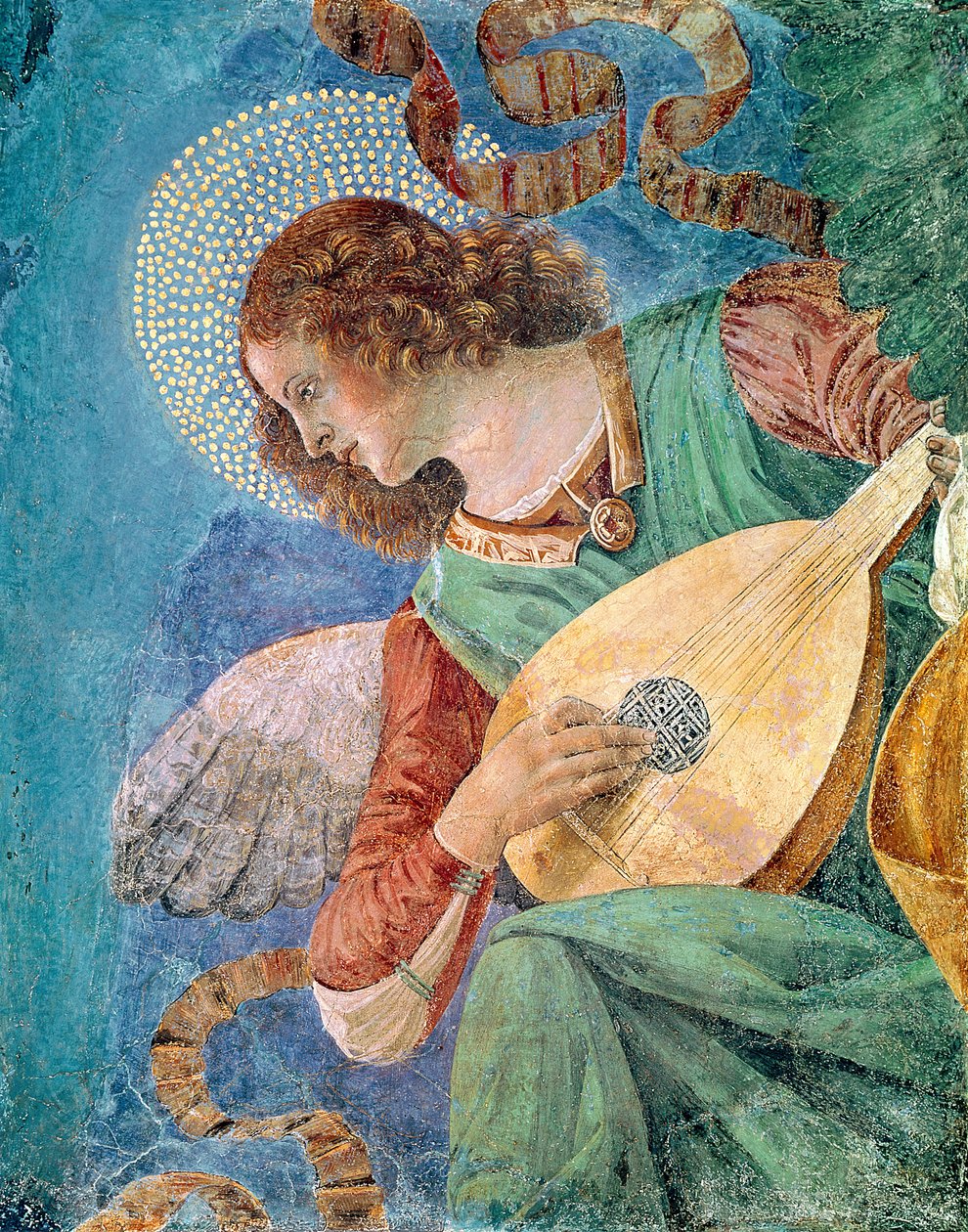 Andělský hudebník od Melozzo da Forli