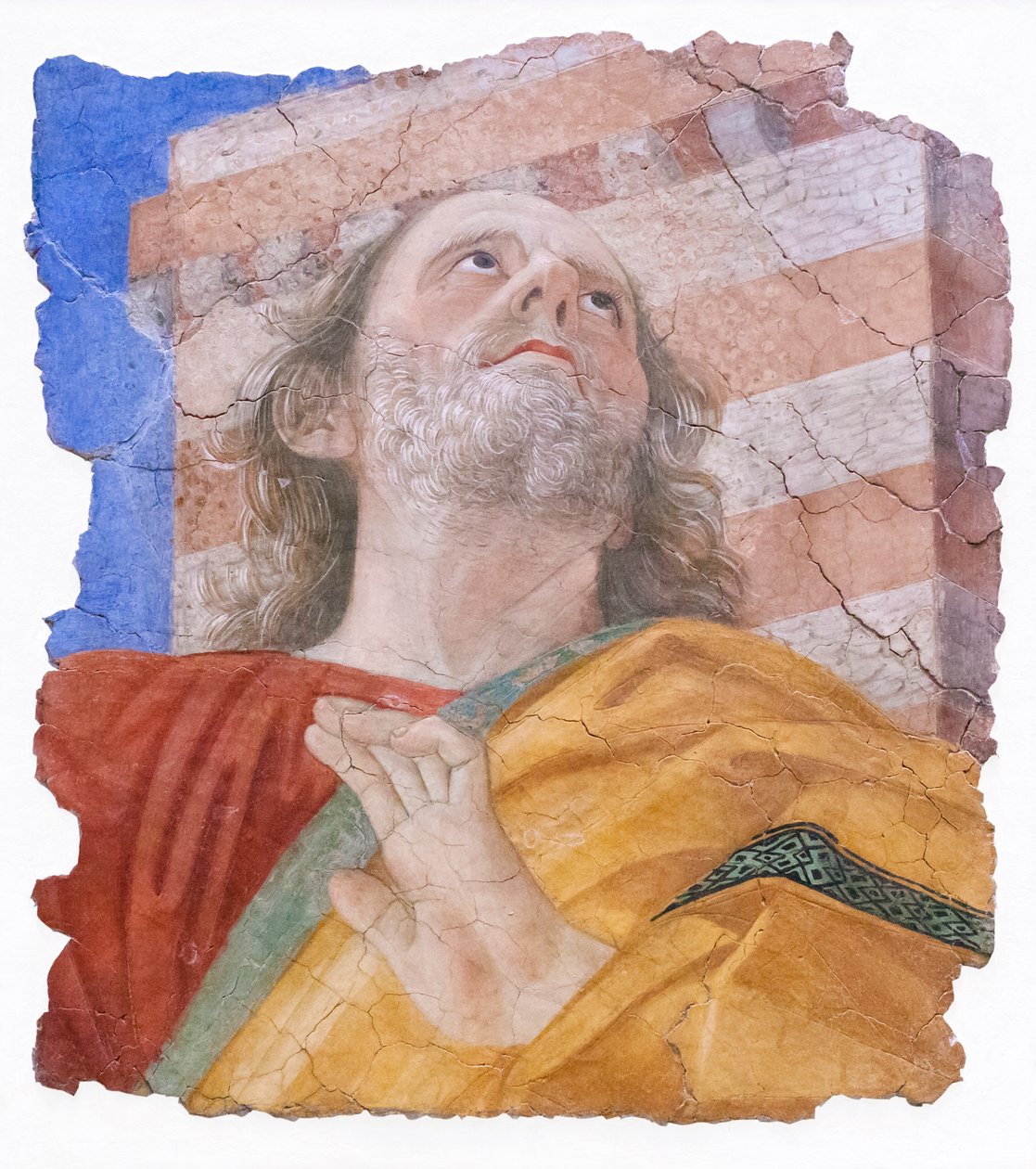 Apoštolova hlava, kolem roku 1480 (freska) od Melozzo da Forli