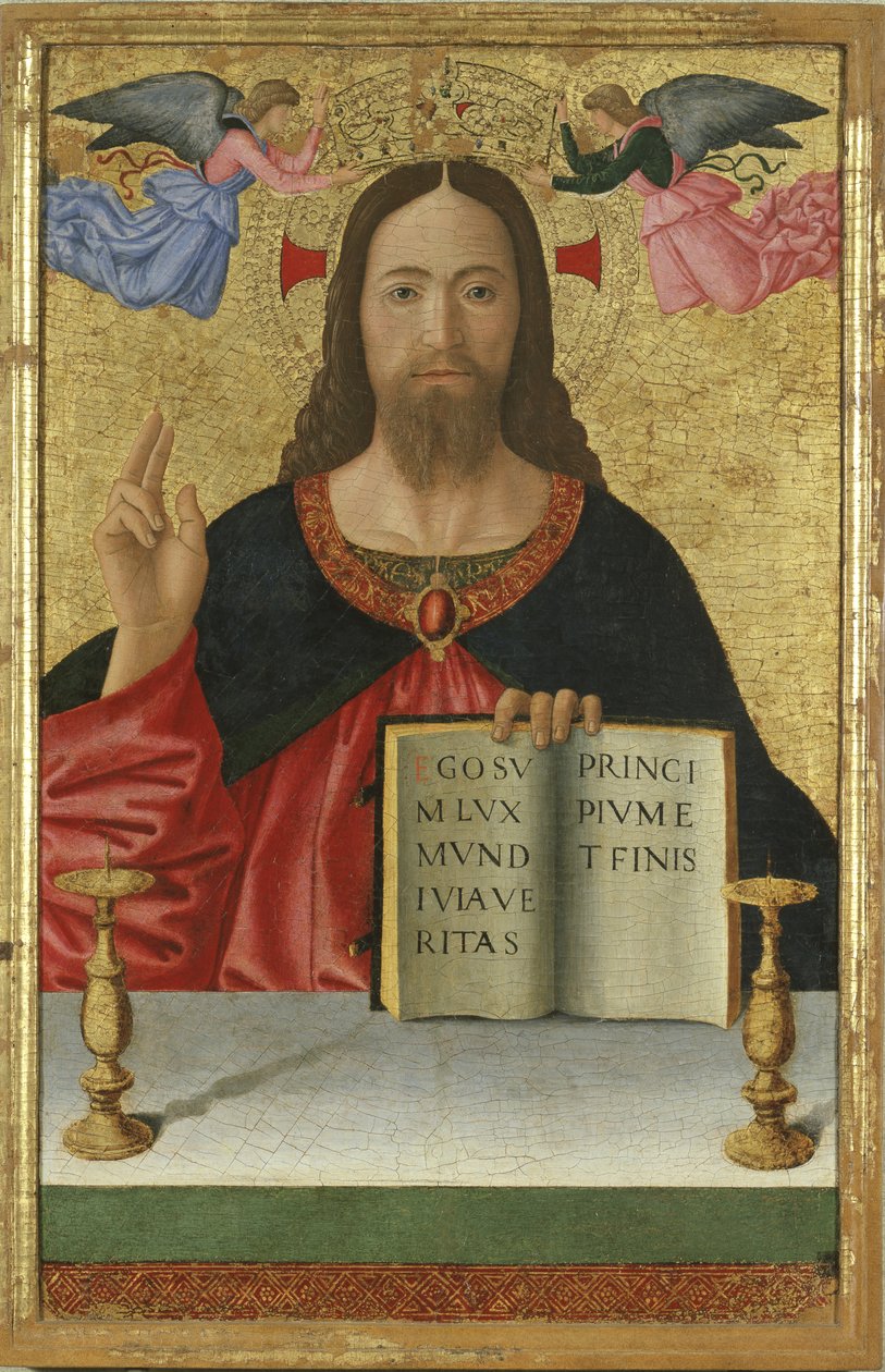 Kristovo požehnání, 1456-69 od Melozzo da Forli