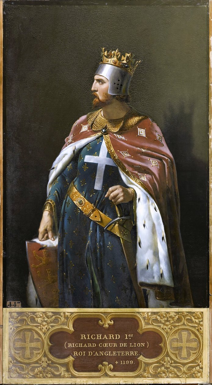 Richard I. Lví srdce, 1841. od Merry Joseph Blondel