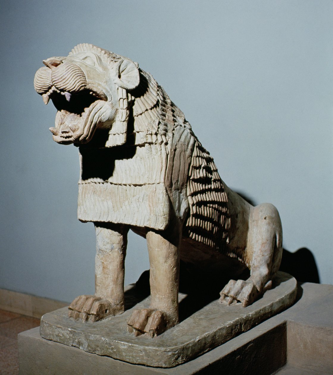 lev (terakota) od Mesopotamian
