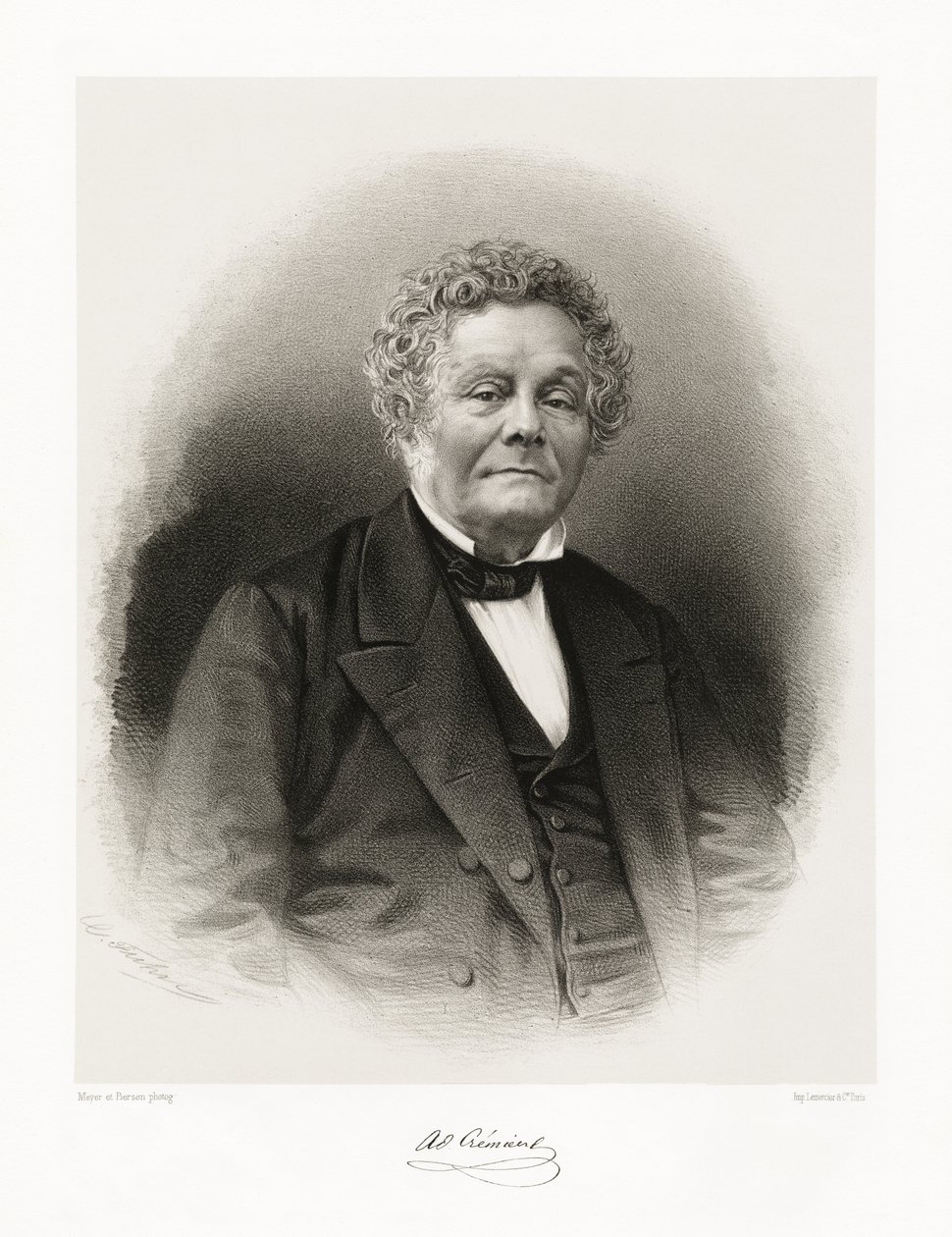 Isaac Adolphe Crémieux, 1865-66 od Meyer and Pierson