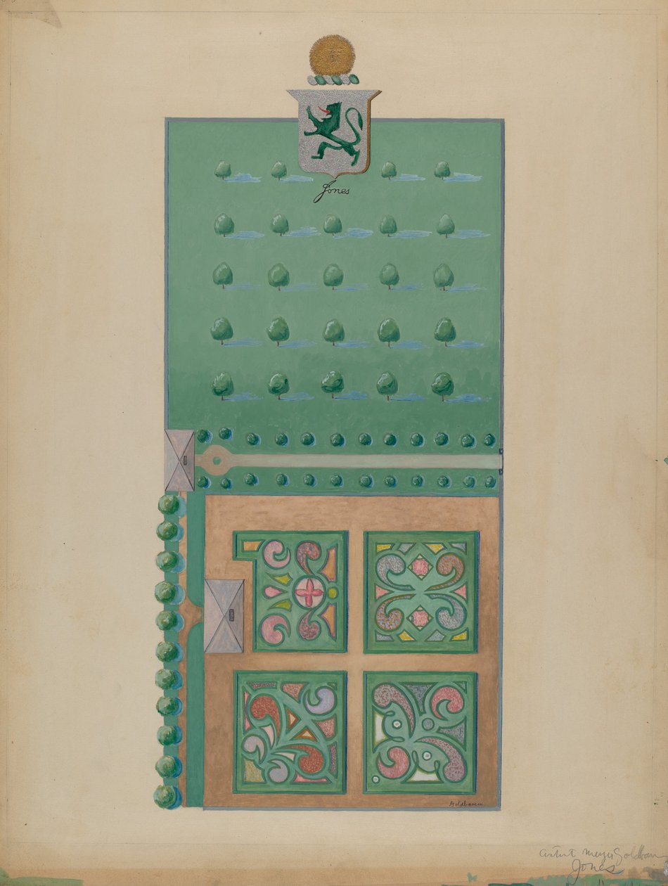 Thomas Jones Estate, c. 1936. od Meyer Goldbaum