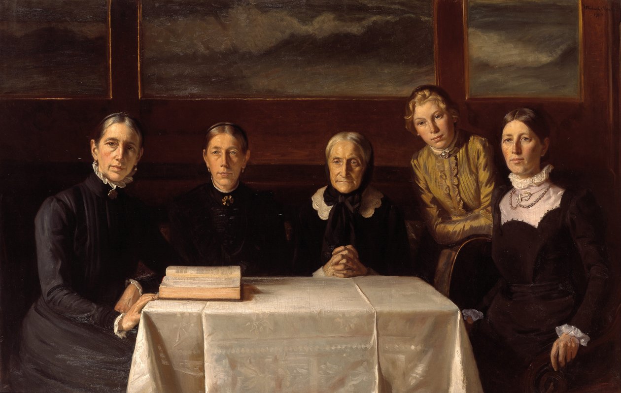 Štědrý den 1900 od Michael Peter Ancher