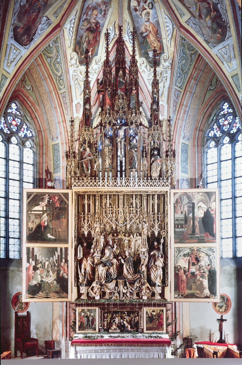Oltář sv. Wolfganga (druhé otevření) 1471-81 od Michael Pacher