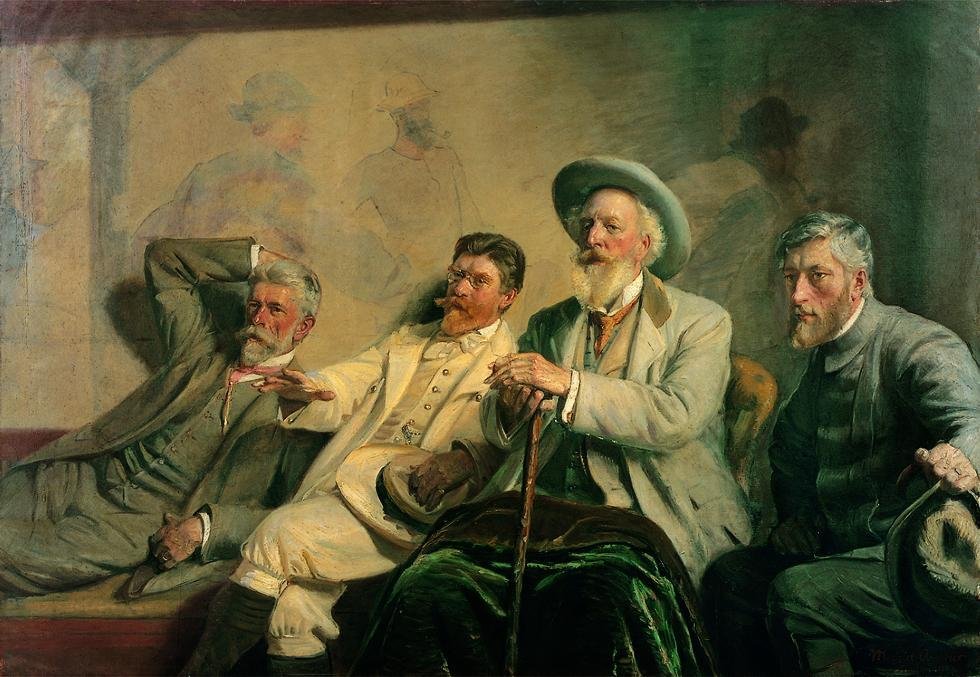 Soudci umění od Michael Peter Ancher